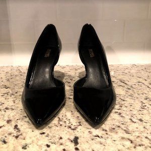 Michael Kors Lucille Flex D'Orsay Black Heel--Like New